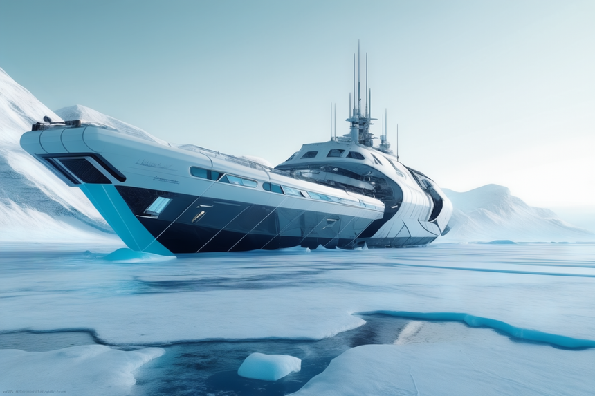 Арктический плавучий университет встретил лед в конце июня