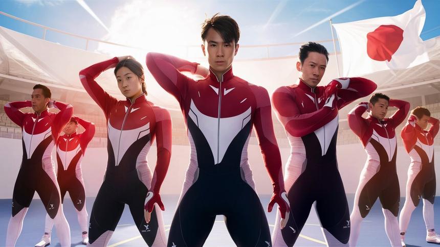 Для японских олимпийских спортсменов создали форму с инфракрасной блокировкой