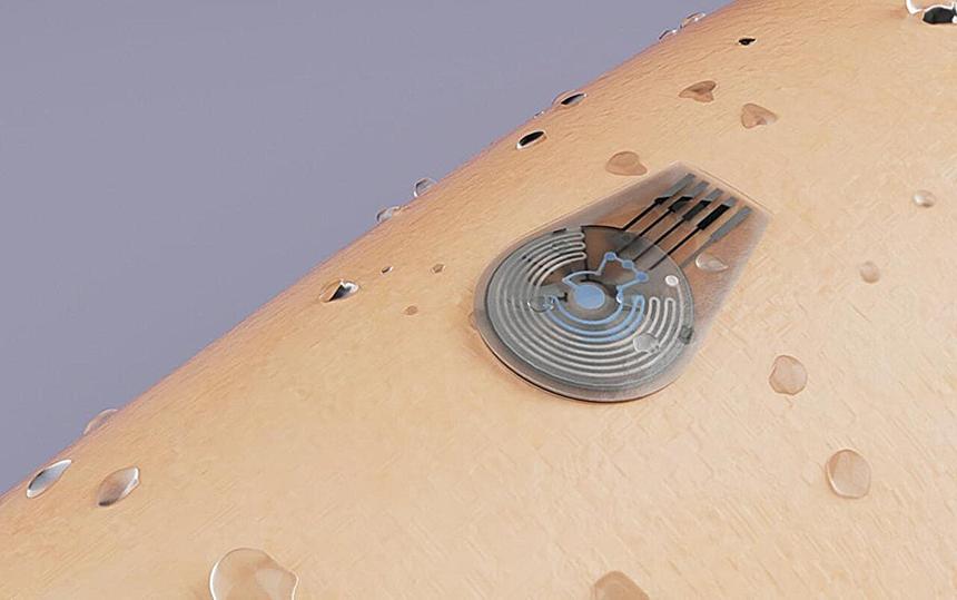 Создан носимый пластырь для мониторинга потоотделения