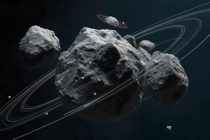 Ученые будут исследовать астероиды с помощью роя спутников