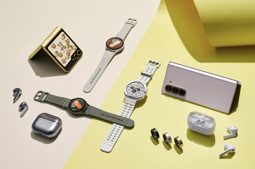 М.Видео привез в Россию новейшие складные  Samsung Galaxy Z Fold6 и Galaxy Z Flip6