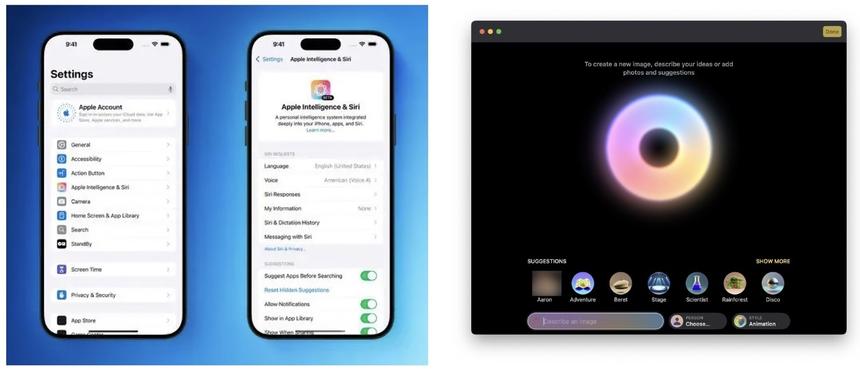 В сети появились новые скриншоты ИИ Apple Intelligence