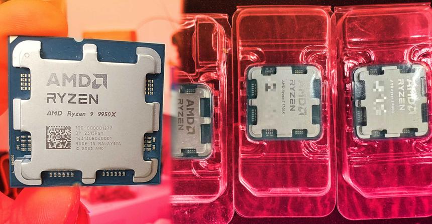 Блогеры и журналисты уже начали тестировать процессоры AMD Ryzen 9000