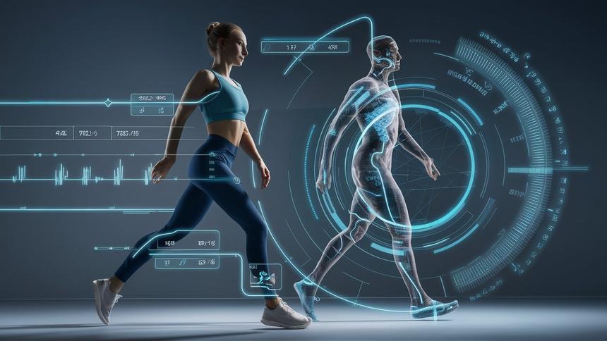 ИИ оценит здоровье по длине шага человека