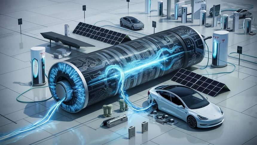Tesla создала долговечные марганцевые батареи