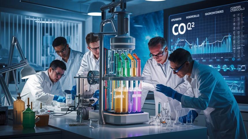 Ученые разработали метод превращения CO2 в полезные химические вещества