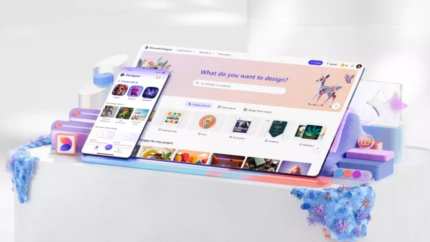 Microsoft выпустила бесплатное ИИ-приложение для генерации картинок по тексту