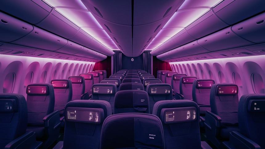 Создано освещение для борьбы с джетлагом во время полета