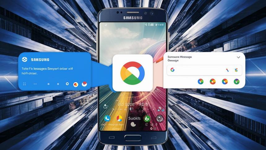 Samsung начала заменять Samsung Messages на сервис Google