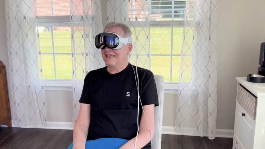 Мозговой чип соединил Apple Vision Pro c мозгом парализованного пациента