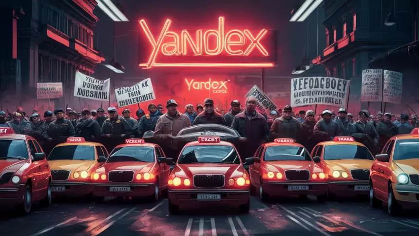 Российские таксисты начали бойкотировать новый сервис Яндекса «Везет»