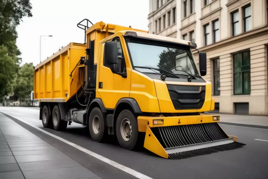 В России начали серийное производство уборочных машин с гибридным двигателем