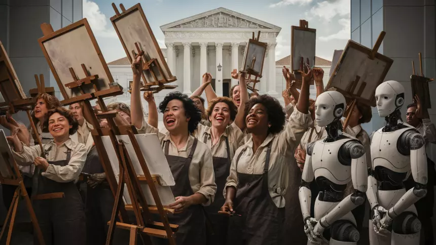 Художники вынудили популярные ИИ для генерации картинок Midjourney и Stability AI раскрыть секретные документы в суде