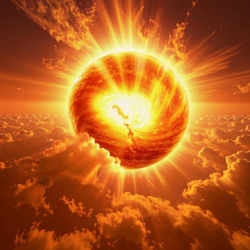 На Солнце произошла мощнейшая вспышка из-за «нарушающего правила» пятна