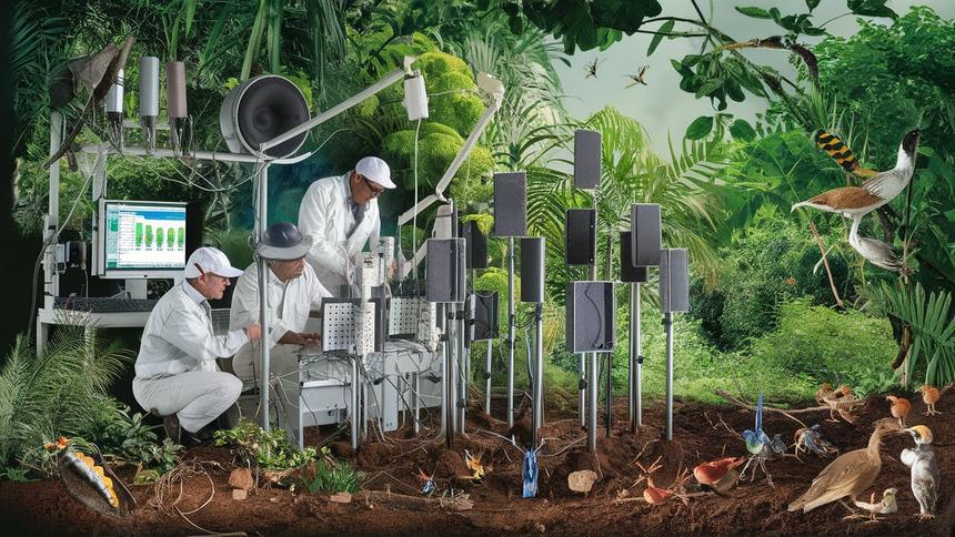 Ученые использовали акустику для мониторинга биоразнообразия почвы