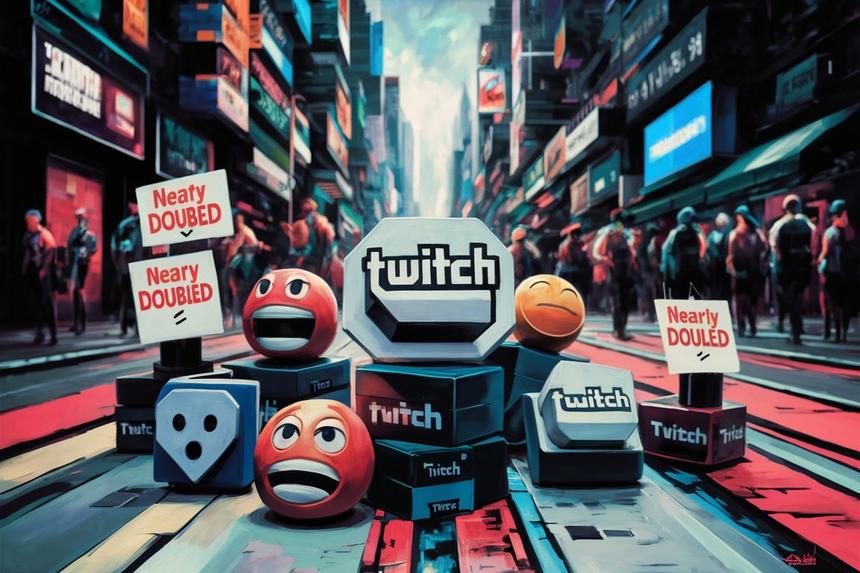 Не по инфляции: цены на подписку Twitch выросли почти в два раза