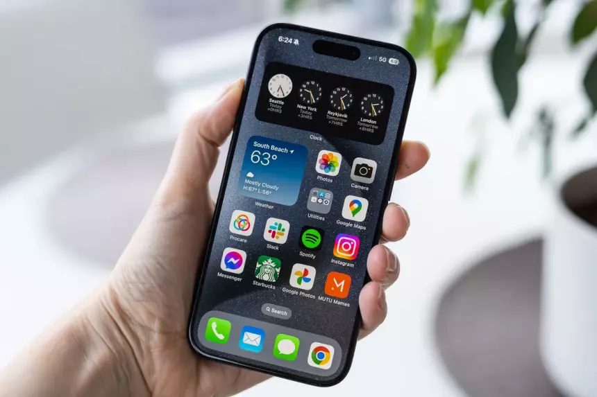 На iPhone можно будет сменить приложение «Телефон» и «Сообщения». Но лишь в Европе