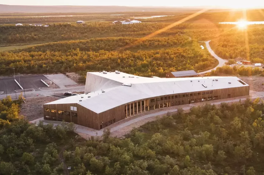 В Норвегии построили здание, которое практически не нужно отапливать даже при −45 °C