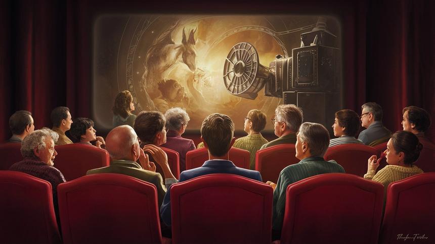 Учёные доказали, что два зрителя в кинотеатре смотрят «разные» фильмы