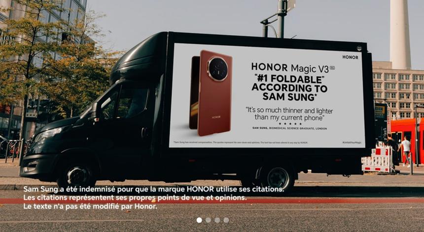 Сэм Сунг оценил: Honor продолжила троллить Samsung в рекламе