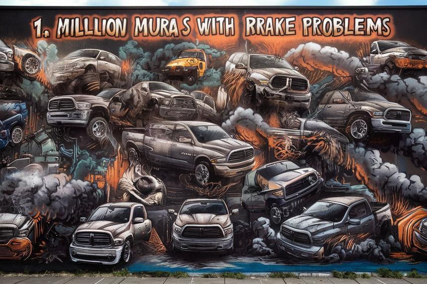 У 1,4 миллиона автомобилей Ram нашли неисправность в тормозной системе