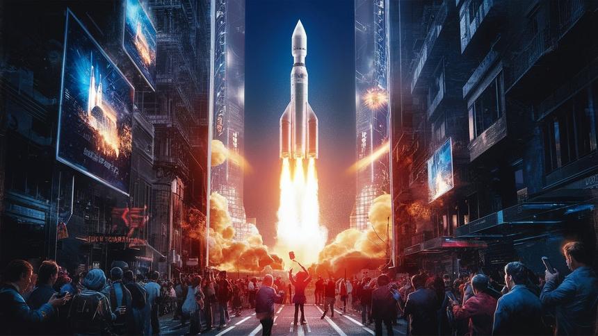 Запуск «Союз МС-26» покажут на уличных экранах по всей стране