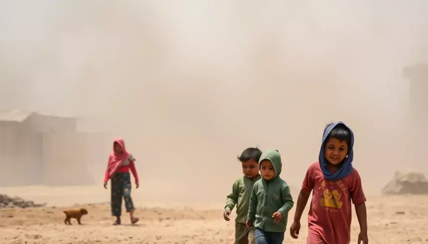 Грязный воздух изменил мозг детей