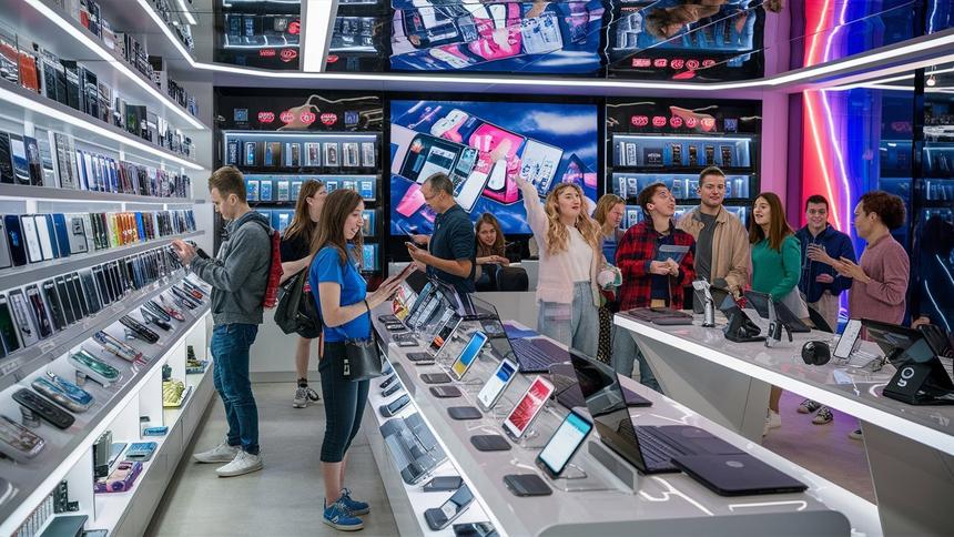 Россияне неожиданно кинулись скупать планшеты в 2024 г.