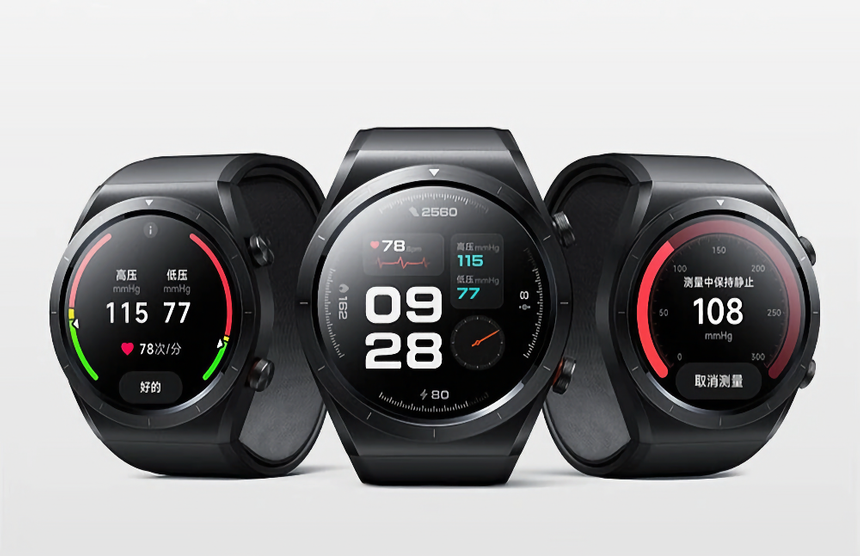 Xiaomi выпустила смарт-часы, умеющие измерять давление и температуру