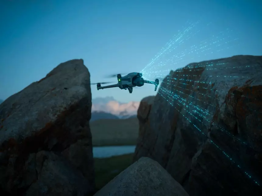 DJI представила миниатюрный дрон Air 3S с продвинутыми камерами для съемки