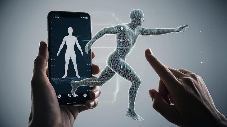 Создано приложение для захвата движений всего тела с помощью смартфона