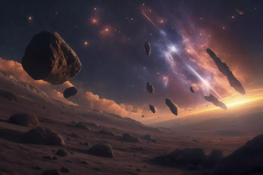 Большинство метеоритов на Земле произошли от одного источника