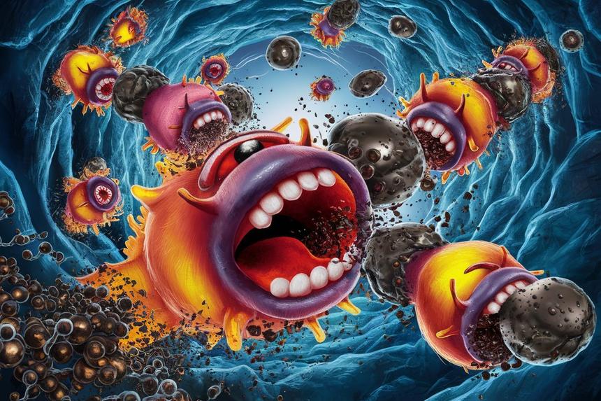 Учёные выяснили, каким образом микробы едят железо