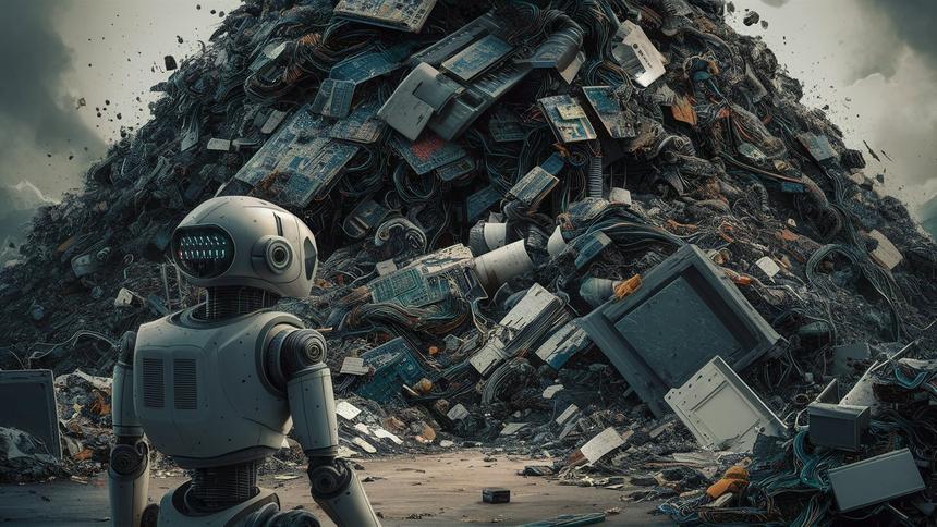 Исследование: ИИ приведет к миллионам тонн электронных отходов к 2030 году