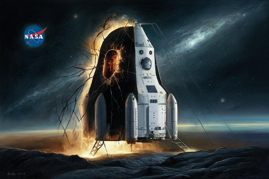 NASA отказалось рассказывать, что не так с тепловым щитом Orion