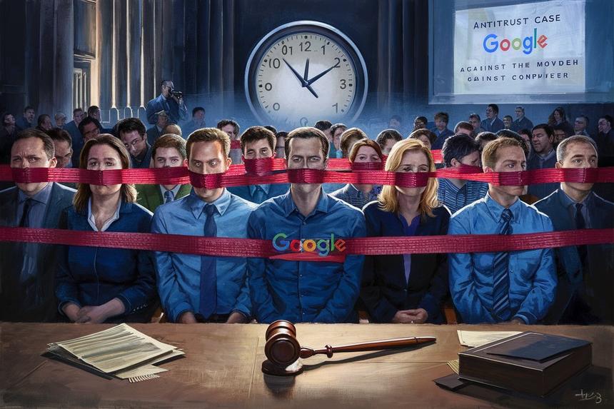 Google запретила сотрудникам обсуждать антимонопольное дело против компании