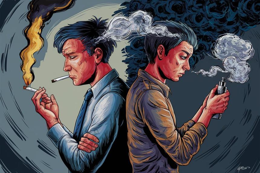 Что объединяет курильщика сигарет и вейпера? Импотенция