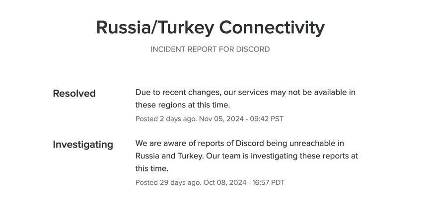 Discord «решил» проблему блокировки в России — возвращения не будет