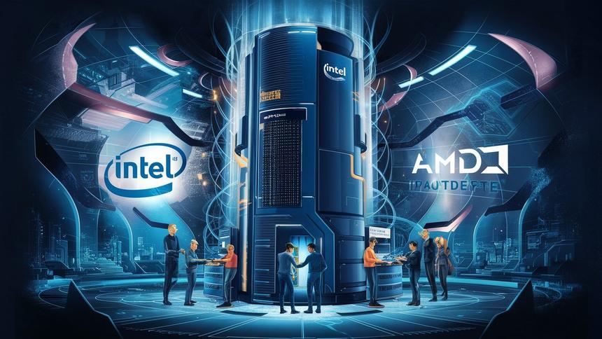 Место примирения: японский суперкомпьютер оснастят устройствами Intel и AMD