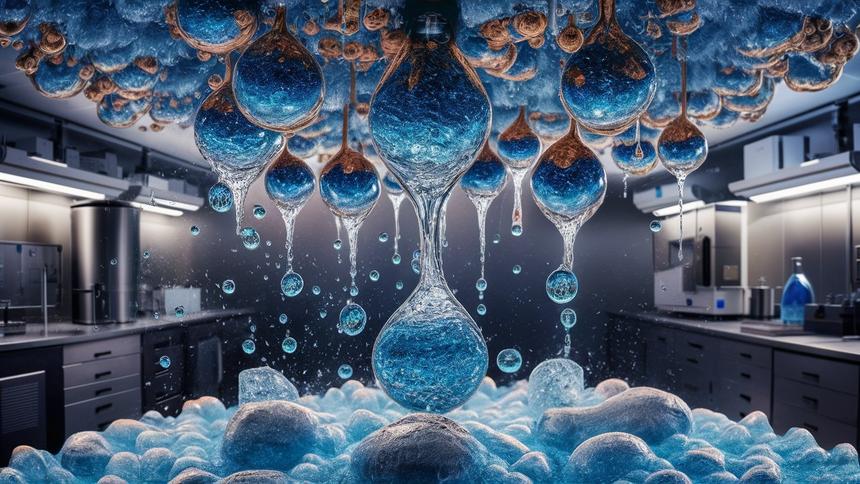 Ученые создали кристаллы, собирающие воду из воздуха