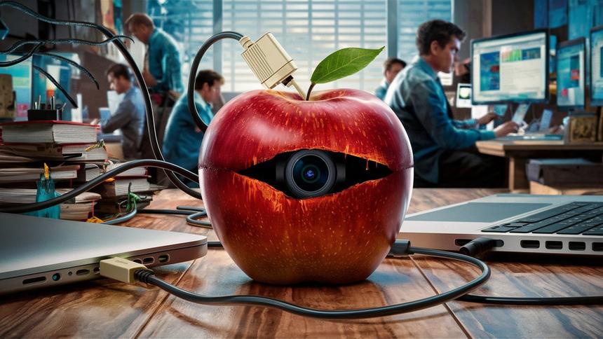 Apple обвинили в слежке за сотрудниками