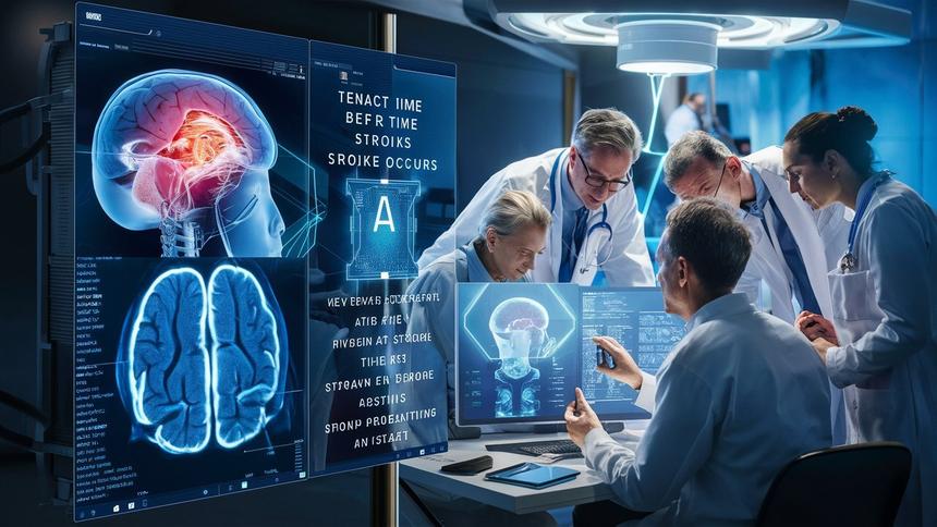 ИИ научился определять точное время инсульта