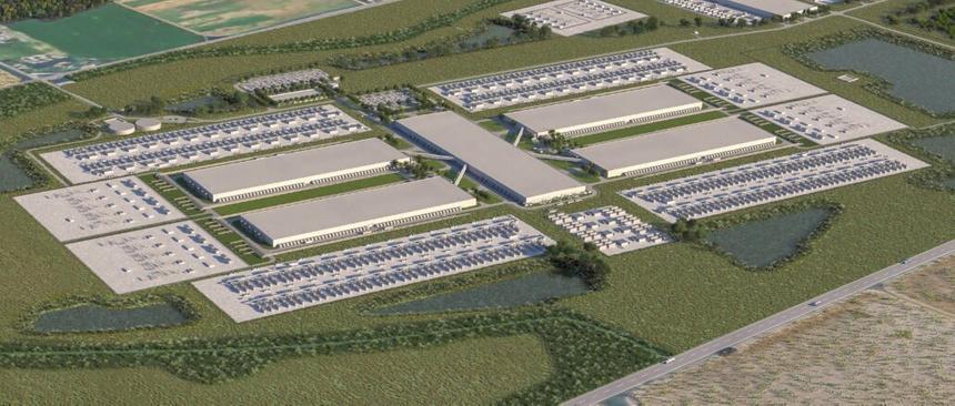 Думай как процессор, стань процессором: в Сети отметили дизайн ИИ-кампуса *Meta