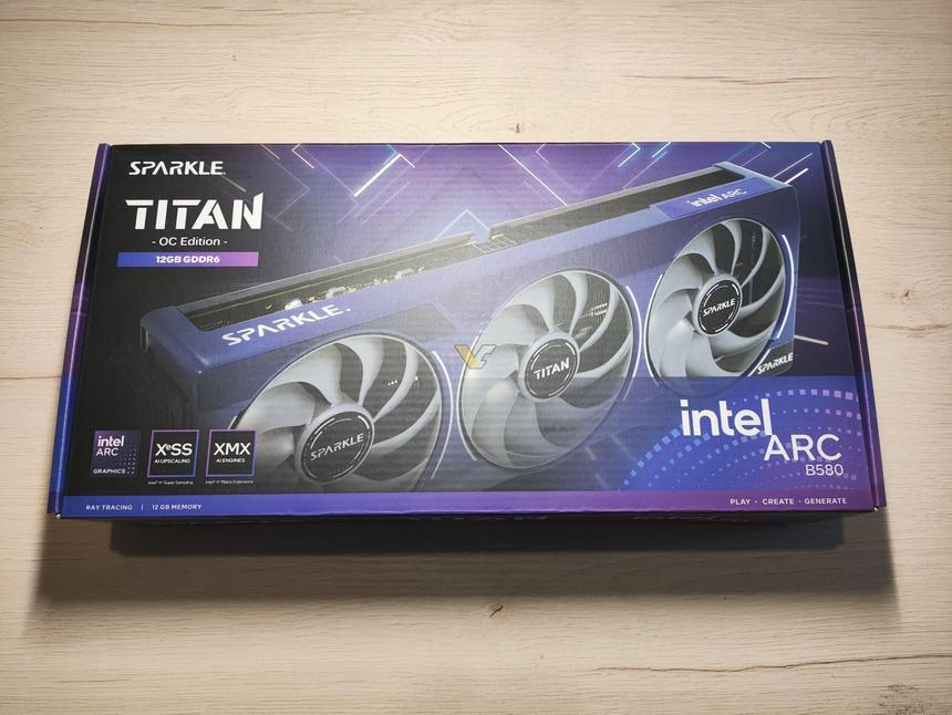 Видеокарта ARC B580 оказалась на руках у пользователя за несколько дней до официального релиза