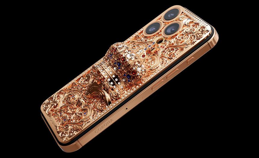 Caviar выпустила люксовый iPhone с килограммовой крышкой из золота