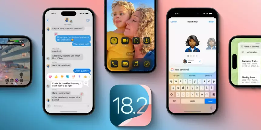 Первые iPhone начали получать iOS 18.2 — что нового