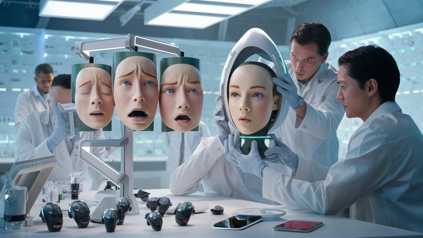 Ученые разработали технологию для создания реалистичной мимики у андроидов