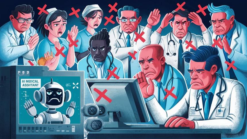 Врачам не понравилось использовать ИИ в работе: он ошибается