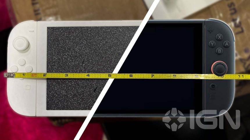 Размеры Nintendo Switch 2 сравнили с предшественницей и Steam Deck