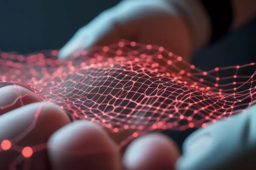 Гибкий графеновый сенсор упростит контроль за заживлением ран